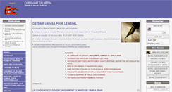 Desktop Screenshot of consulat-nepal.org